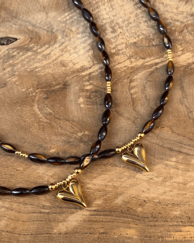 Collier Bohemia Marron